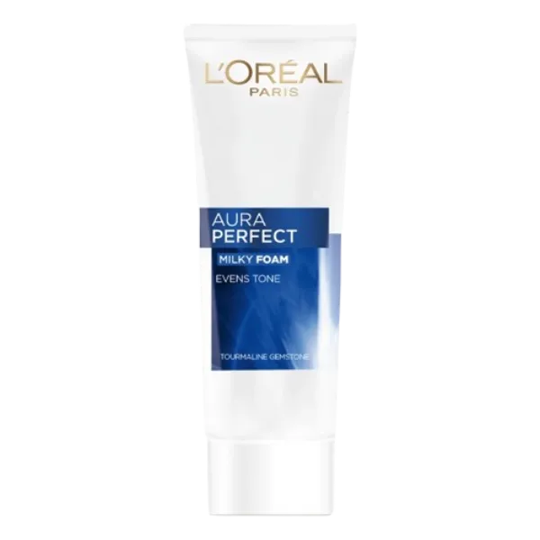 L'Oreal Paris- Aura Perfect Milky Foam Face Wash- For Brighter Skin, 100 ml