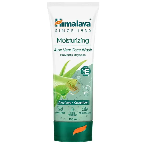 Himalaya Moisturizing Aloe Vera Face Wash 100 ML