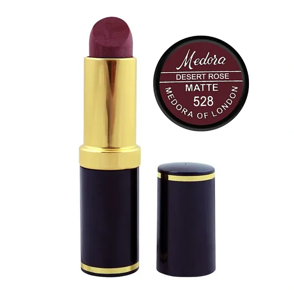 Medora Matte Lipstick, 528, Desertrose
