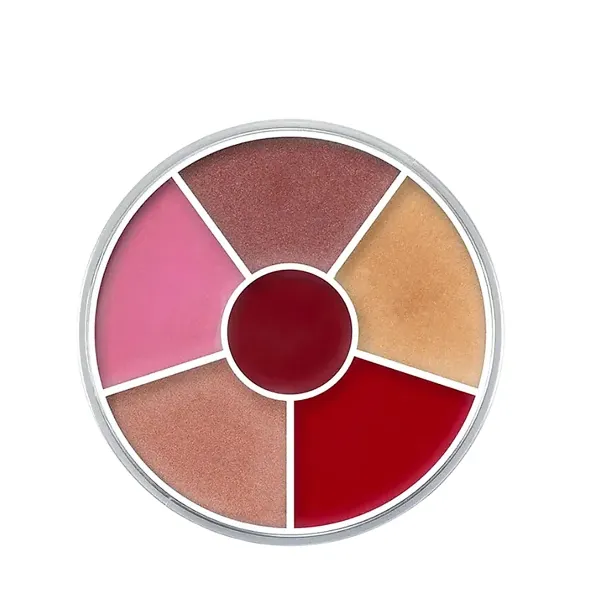 Kryolan - Lip Shine Palette - 6 Colors
