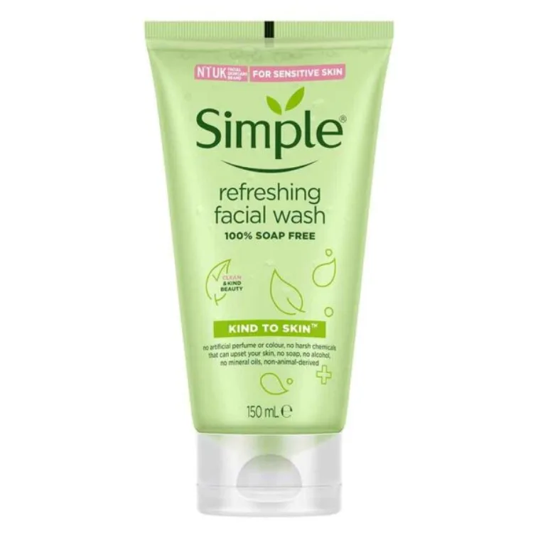 Simple Kind To Skin Refreshing Facial Wash 150ml