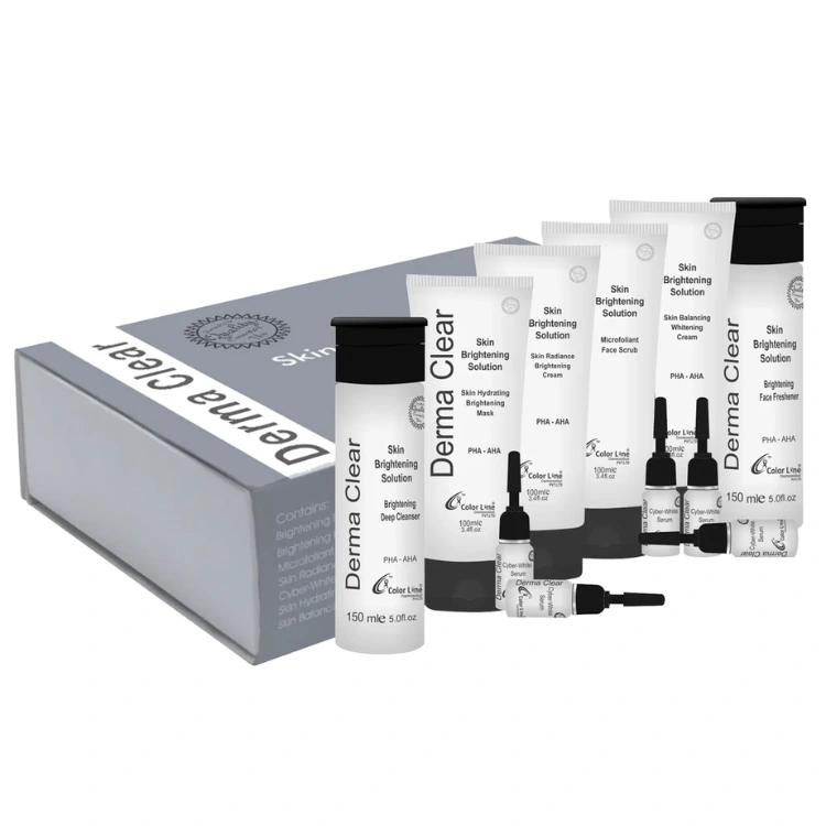 Derma Clear Advance Whitening Treatment Facial Kit Large