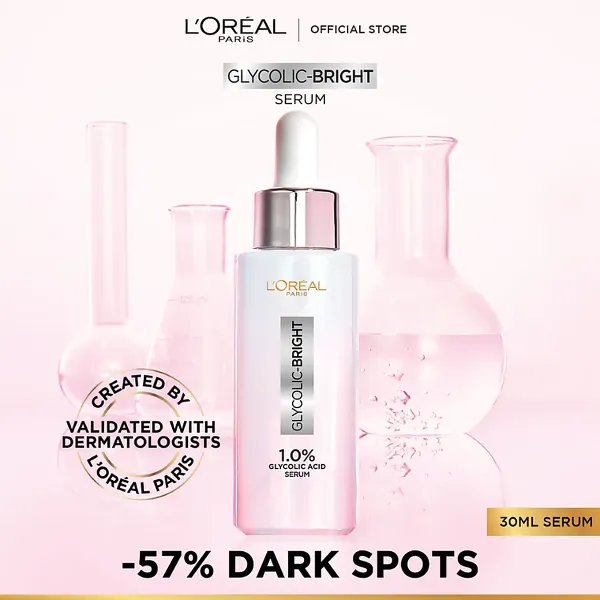 Loreal Paris Glycolic Bright Instant Glowing Face Serum