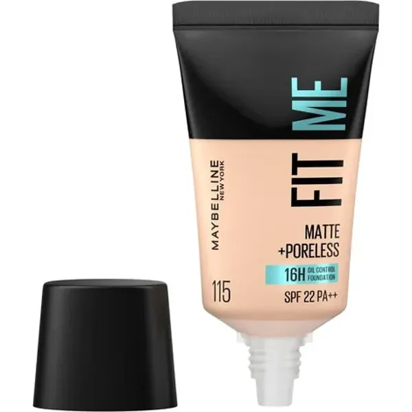 Maybelline NY Fit Me Matte + Poreless Foundation - 18ml - 115 price in Pakistan