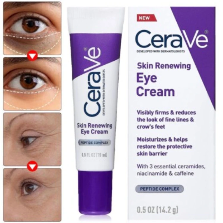 CeraVe Under Eye Cream for Wrinkles and Dark Circles with Caffeine